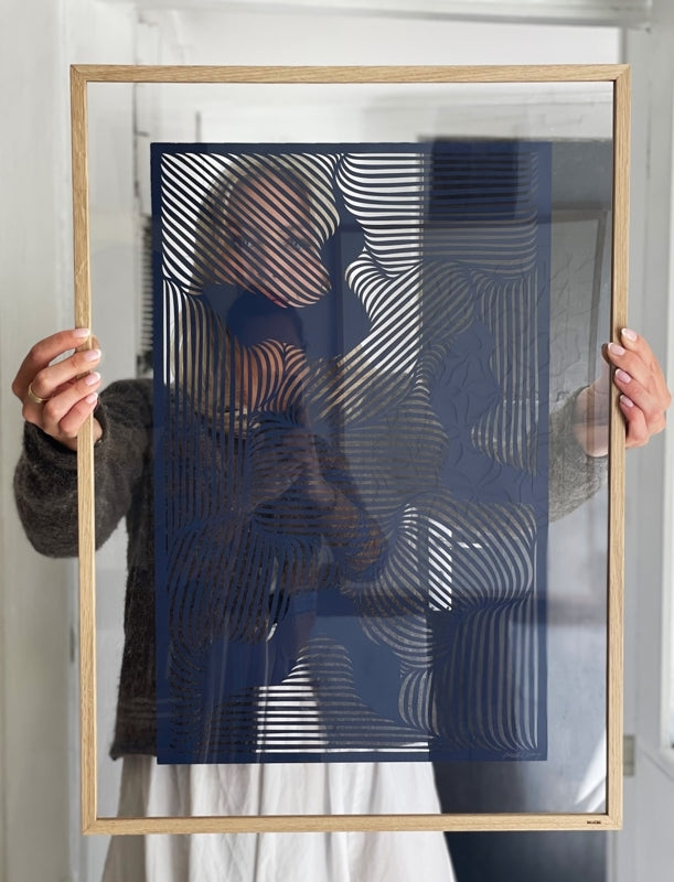 Klip i transparent ramme